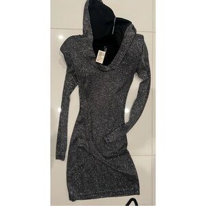 brian lichtenberg glitter hooded dress Glitter Hooded Dress by Brian Lichtenberg